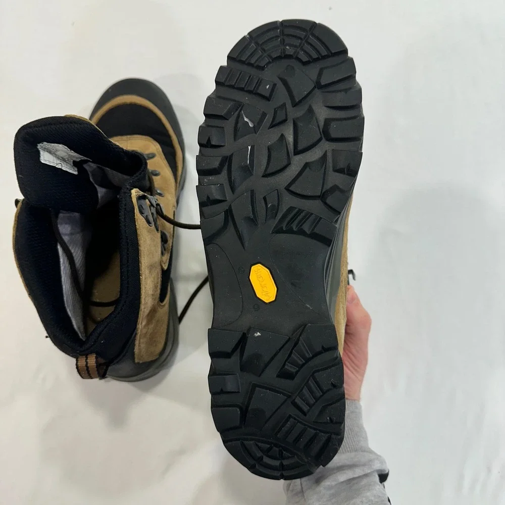 REI Monarch Gore-Tex Hiking Boots Mens 10 Brown Black Vibram Sole | Gorpcore‎